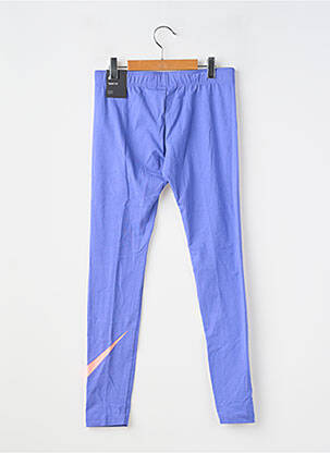 Legging sport multisport taille élastique violet NIKE fille