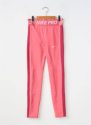 Legging sport multisport taille élastique rose NIKE fille
