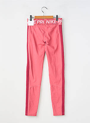 Legging sport multisport taille élastique rose NIKE fille
