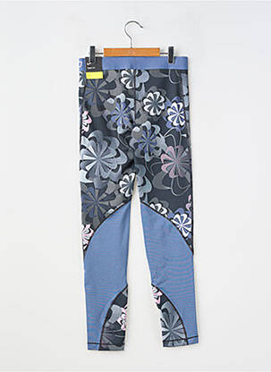 Legging stretch taille élastique bleu NIKE fille