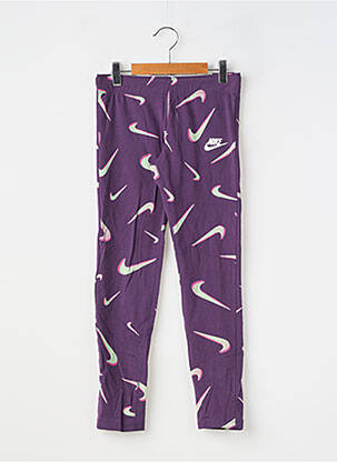 Legging imprimé fantaisie taille élastique violet NIKE fille