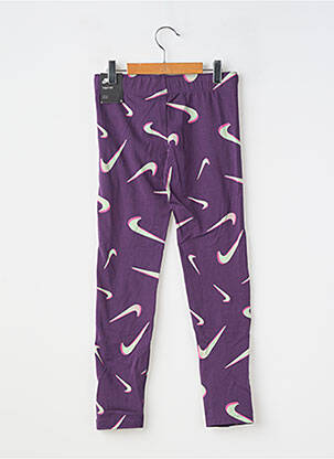 Legging imprimé fantaisie taille élastique violet NIKE fille
