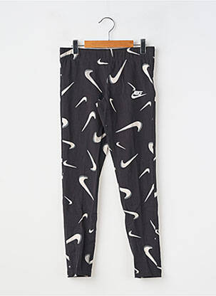 Legging imprimé fantaisie taille élastique noir NIKE fille