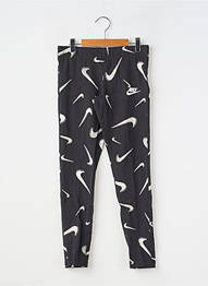 Legging stretch taille élastique noir NIKE fille