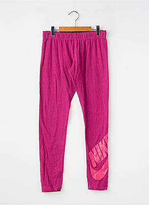 Legging stretch taille élastique violet NIKE fille