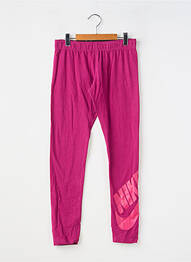 Legging sérigraphie taille élastique violet NIKE fille