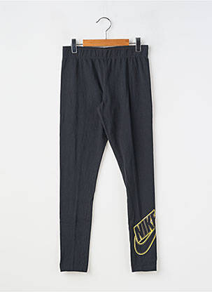 Legging stretch taille élastique noir NIKE fille