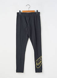 Legging sérigraphie taille élastique noir NIKE fille