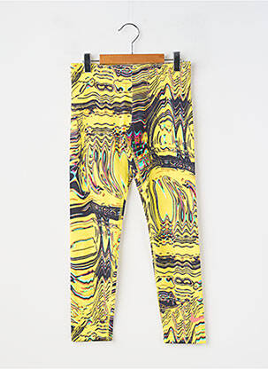 Legging imprimé fantaisie taille élastique jaune NIKE fille