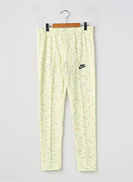 Legging stretch taille élastique jaune NIKE fille