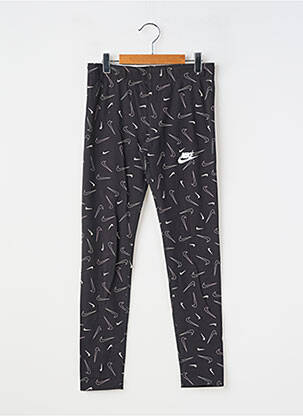 Legging imprimé fantaisie taille élastique noir NIKE fille