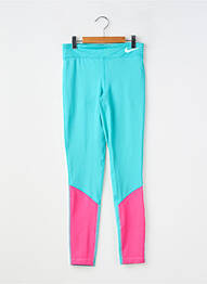 Legging stretch taille élastique bleu NIKE fille