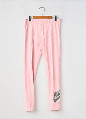 Legging sport multisport taille élastique rose NIKE fille