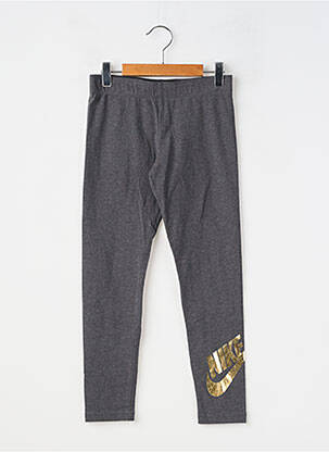 Legging stretch taille élastique gris fonce NIKE fille