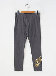 Legging sérigraphie taille élastique gris fonce NIKE fille