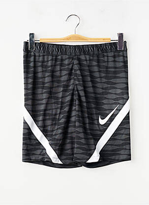Short tissage popeline taille normale noir NIKE homme