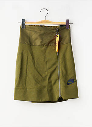 Jupe courte doublure vert NIKE femme