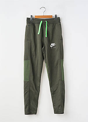 Jogging slim taille élastique vert NIKE garçon