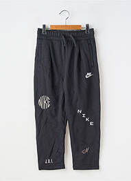 Jogging poches taille élastique noir NIKE fille