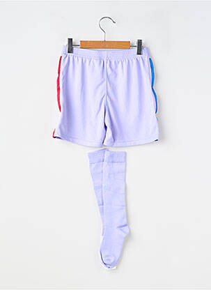 Short coupe droite taille élastique violet NIKE garçon