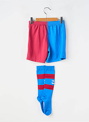Short sérigraphie taille élastique bleu NIKE garçon