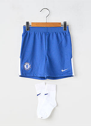 Short poches taille élastique bleu NIKE garçon