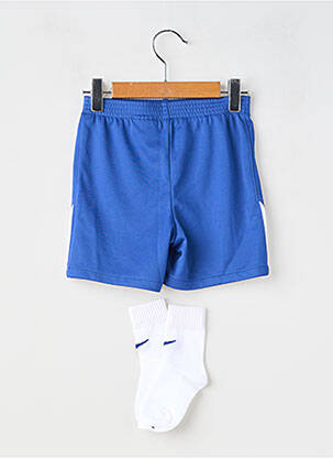 Short sérigraphie taille élastique bleu NIKE garçon