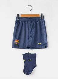 Short coupe droite taille élastique bleu NIKE garçon