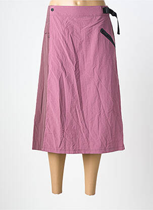 Jupe mi-longue coupe droite violet NIKE femme