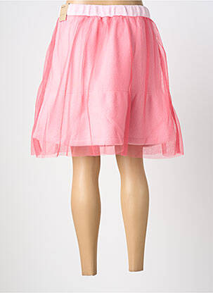 Jupe mi-longue doublure rose NIKE fille