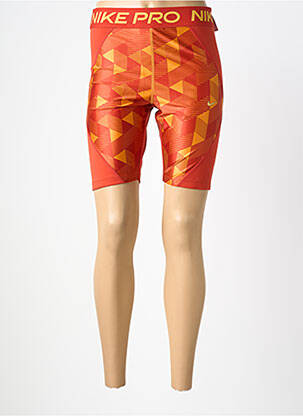 Cycliste slim taille normale orange NIKE femme