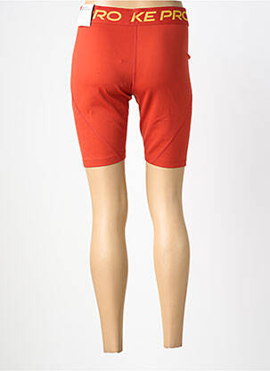 Cycliste slim taille normale orange NIKE femme