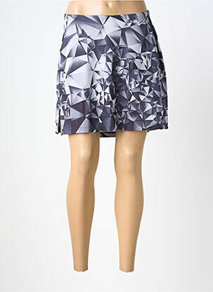 Jupe short tissage popeline noir NIKE femme