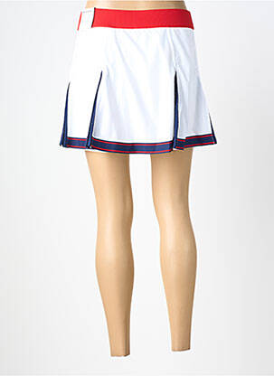 Jupe short tissage popeline blanc NIKE femme