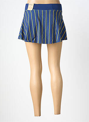 Jupe short taille élastique bleu NIKE femme
