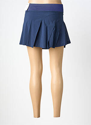 Jupe short taille élastique bleu NIKE femme
