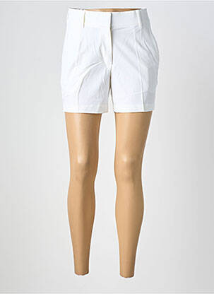 Short fermeture zippée sous rabat avec crochet taille normale blanc NIKE femme