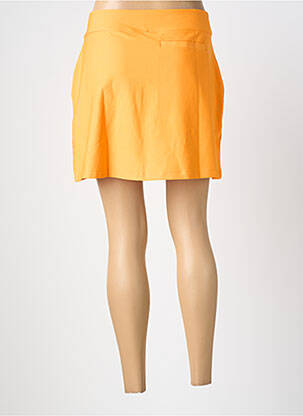 Jupe short taille élastique orange NIKE femme