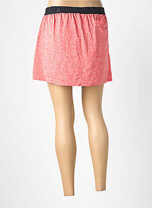 Jupe short tissage popeline rouge NIKE femme