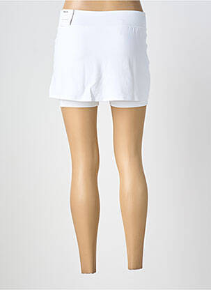 Jupe short taille élastique blanc NIKE femme