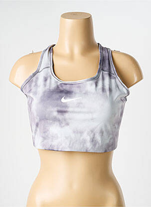 Soutien-gorge sans armature brassieres gris NIKE femme