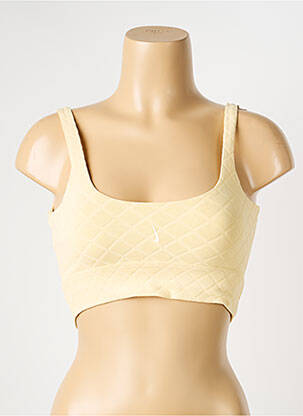 Soutien-gorge sans armature brassieres jaune NIKE femme