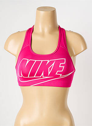 Soutien-gorge sans armature brassieres rose NIKE femme
