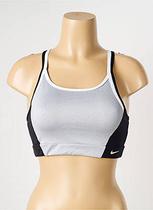 Soutien-gorge sans armature brassieres gris NIKE femme