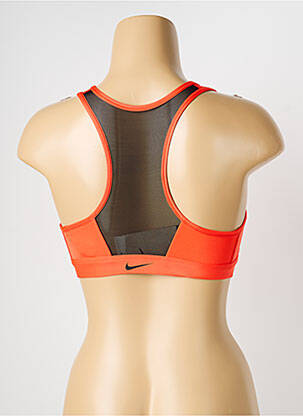 Soutien-gorge sans armature brassieres orange NIKE femme