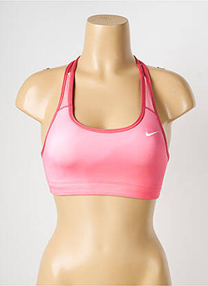Soutien-gorge sans armature brassieres rose NIKE femme