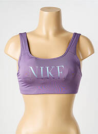 Soutien-gorge sans armature brassieres violet NIKE femme