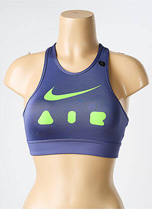 Soutien-gorge sans armature brassieres bleu NIKE femme