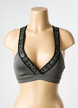 Soutien-gorge sans armature haut soutien-gorge emboitant vert NIKE femme