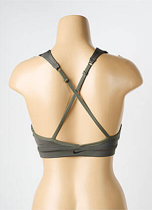 Soutien-gorge sans armature haut soutien-gorge emboitant vert NIKE femme